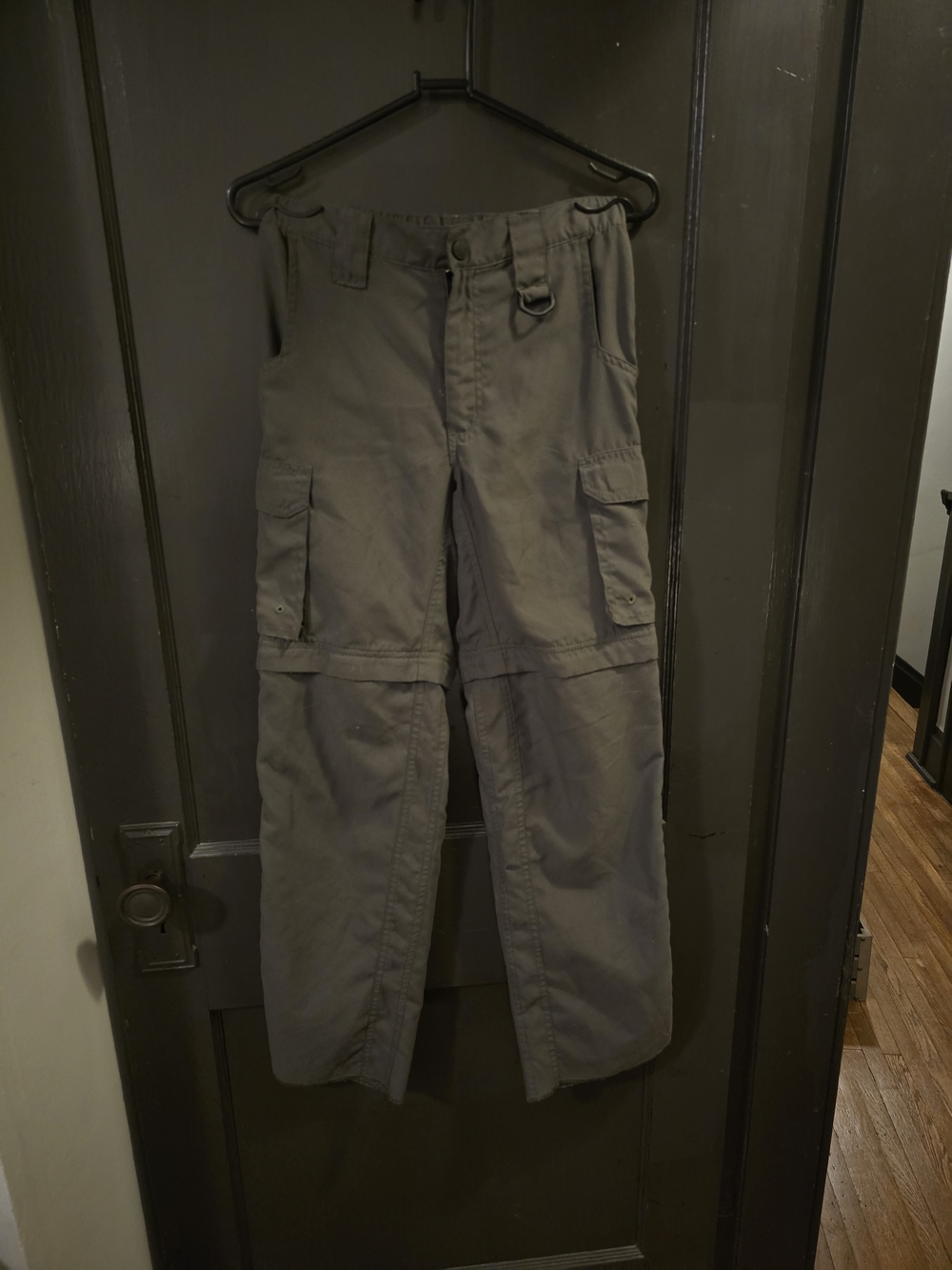 Boyscouts Of America Uniform Switchbacks / Youth Medium / Olive Greyish